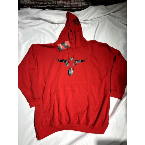 Wrangler Other - Wrangler PBR Red Hoodie Size 5XL NWT‎ MSRP $70